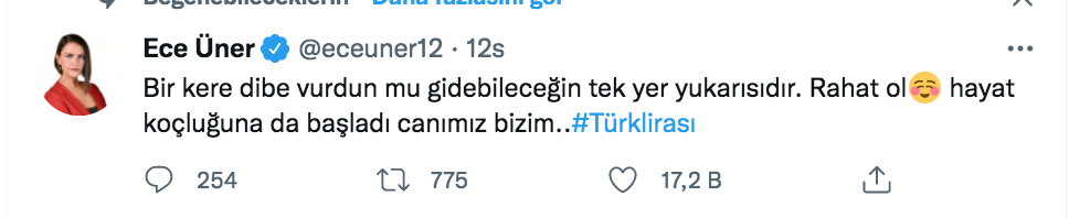 ece uner nureddin nebati nin turk lirasi ile ilgili sozlerine yorum yapti